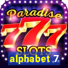 alphabet 7